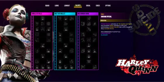 A screenshot of the Character Planner project.
